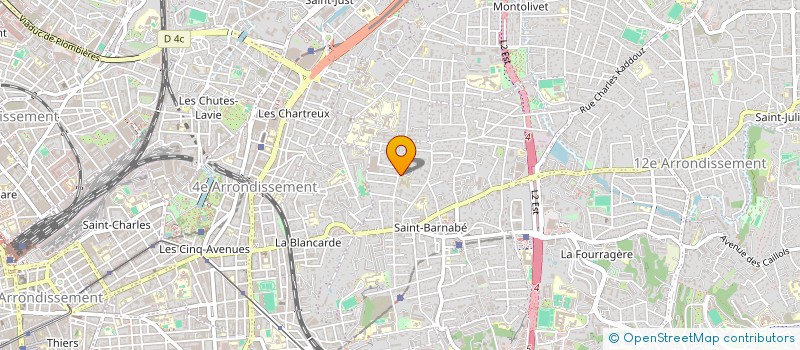 localisation de l'entreprise ELLY à MARSEILLE