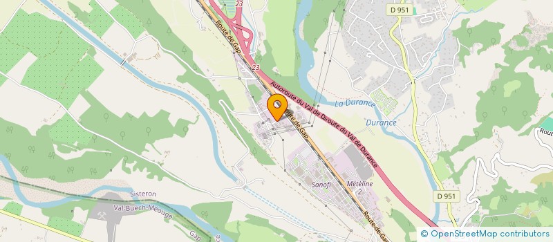 localisation de l'entreprise ELLY MENUISERIE  SISTERON