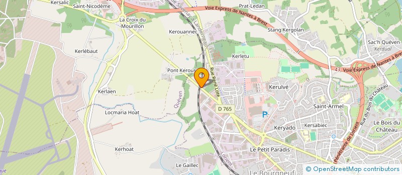 localisation de l'entreprise ELLY ROUX  LORIENT