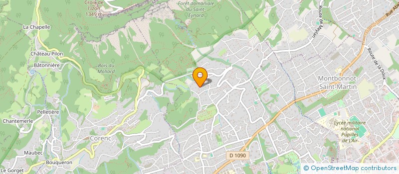 localisation de l'entreprise ELLYA YANIS  MEYLAN