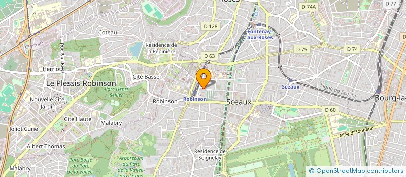 localisation de l'entreprise ELLYNOASA à SCEAUX