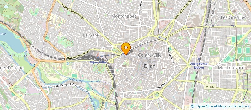 localisation de l'entreprise ELLYPSE à DIJON