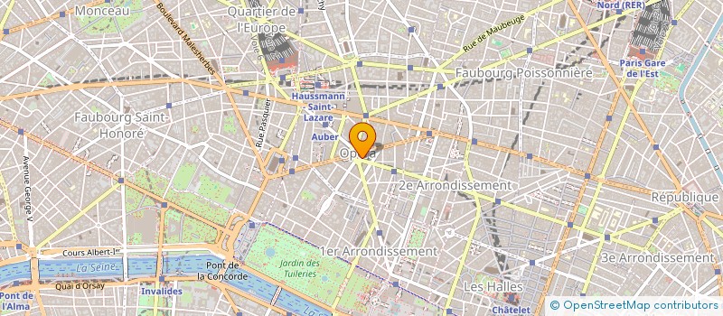 localisation de l'entreprise ELLZ AND BEYOND FRANCE à PARIS
