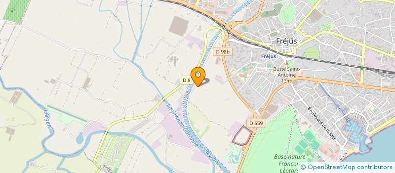 localisation de l'entreprise ELM à FREJUS