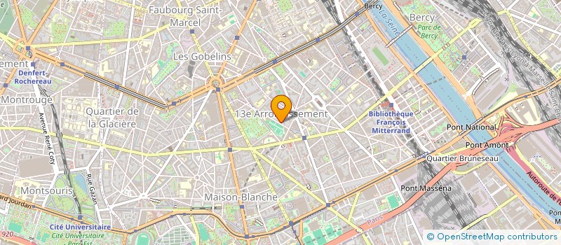 localisation de l'entreprise ELM  PARIS