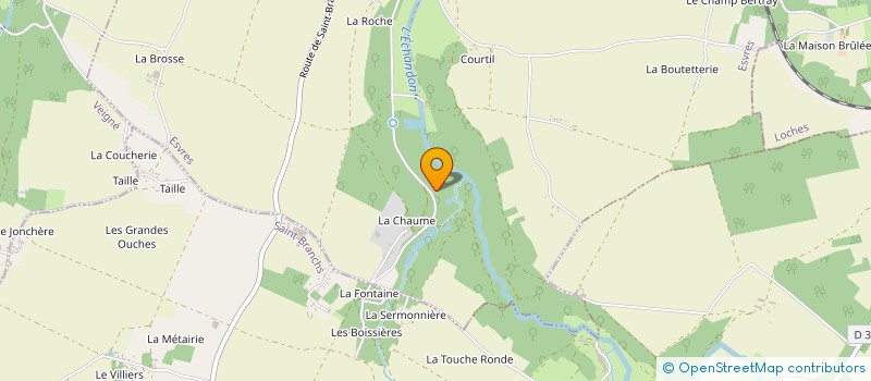 localisation de l'entreprise ELM  TOURS