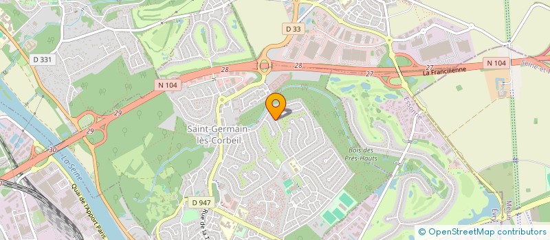 localisation de l'entreprise ELM  SAINT-GERMAIN-LES-CORBEIL