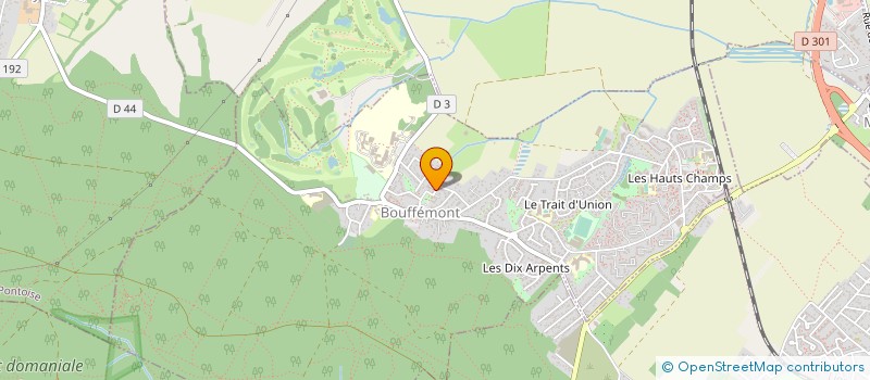 localisation de l'entreprise ELM BAT  BOUFFEMONT