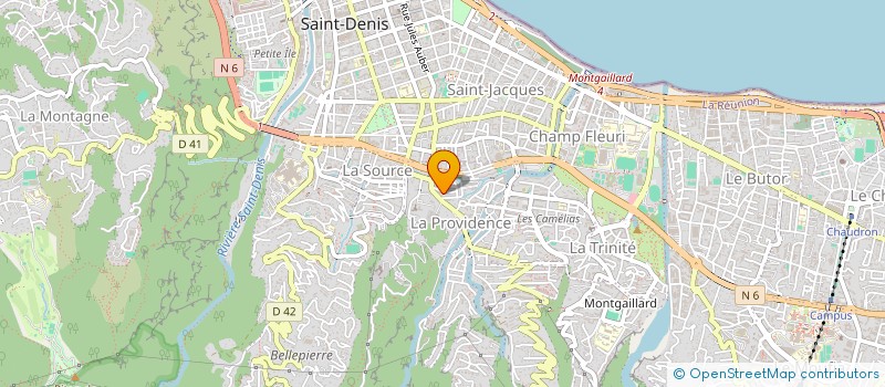 localisation de l'entreprise ELM FINANCES  SAINT-DENIS