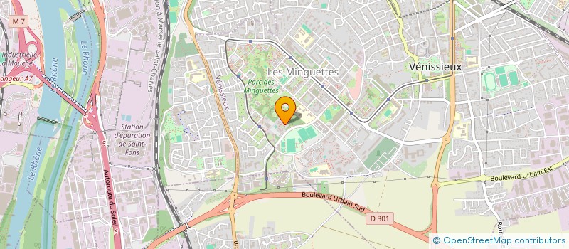 localisation de l'entreprise ELM RAA  VENISSIEUX