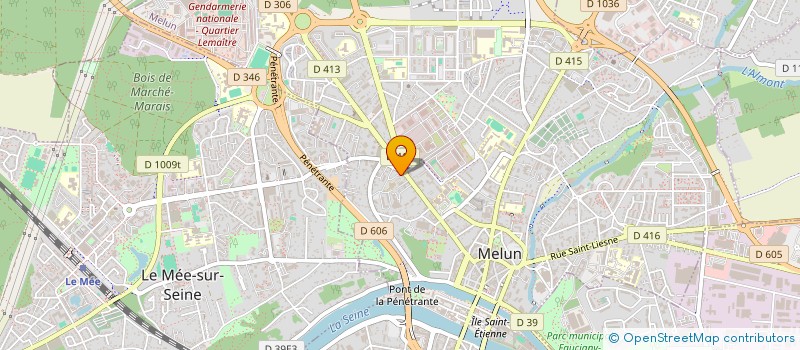 localisation de l'entreprise ELM REHAMNA  MELUN