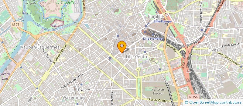 localisation de l'entreprise ELM SECURITE à LILLE