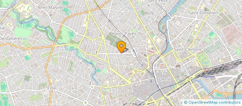 localisation de l'entreprise ELM2C  NANTES