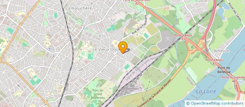 localisation de l'entreprise ELMA 1 à NANTES