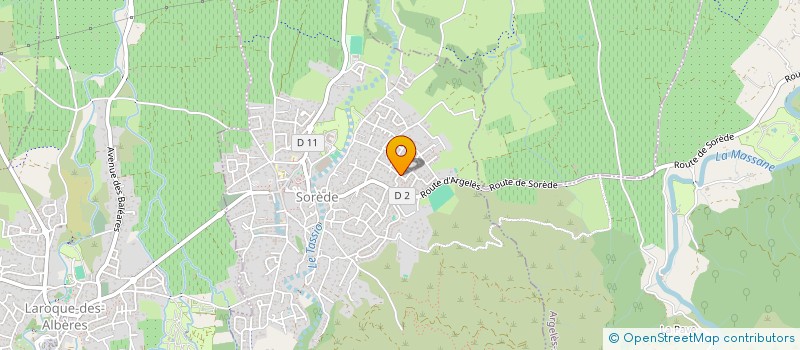 localisation de l'entreprise ELMA  SOREDE