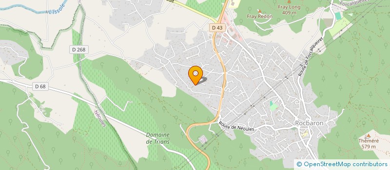 localisation de l'entreprise ELMA  TOULON