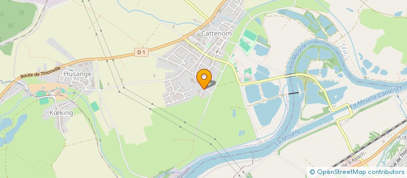 localisation de l'entreprise ELMA  YUTZ