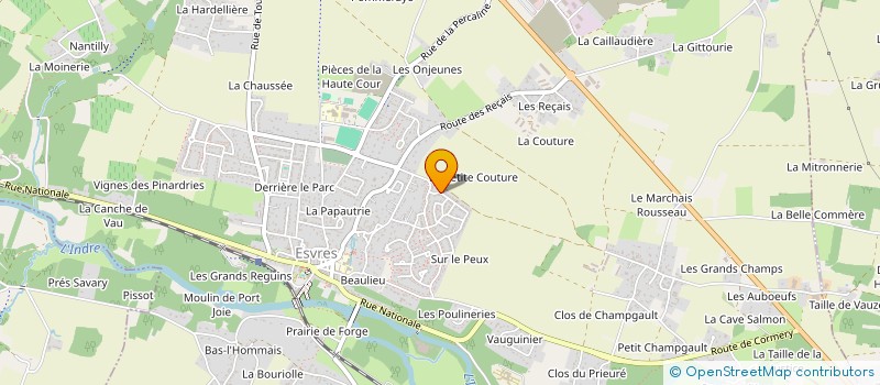 localisation de l'entreprise ELMA AUDIT ET CONSEIL  TOURS