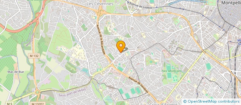 localisation de l'entreprise ELMA C à MONTPELLIER