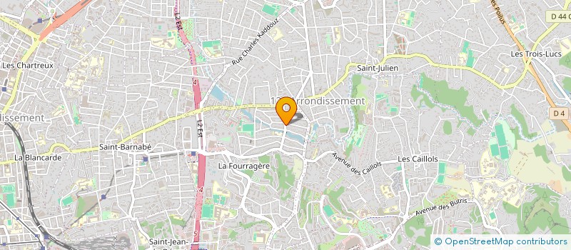 localisation de l'entreprise ELMA CONSULTING à MARSEILLE
