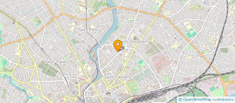 localisation de l'entreprise ELMA DEVELOPPEMENT à NANTES
