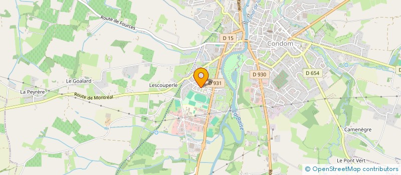 localisation de l'entreprise ELMA SERVICES AGRICOLES à LARRESSINGLE