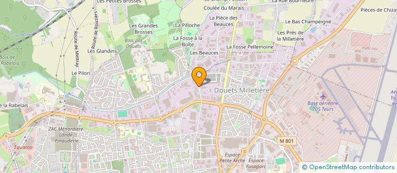 localisation de l'entreprise ELMA TROIS  TOURS