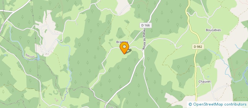 localisation de l'entreprise ELMABO  NEUVIC