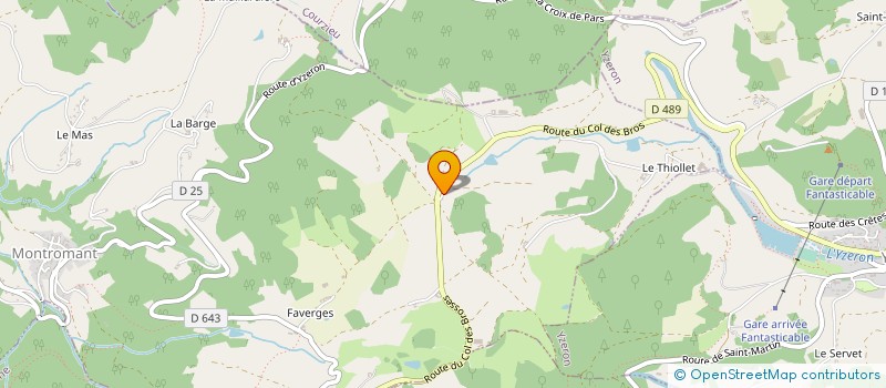 localisation de l'entreprise ELMAC SECURITE  MONTROMANT