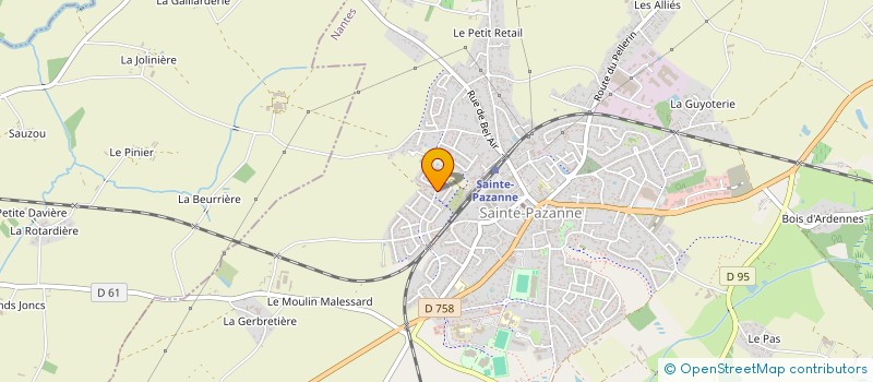 localisation de l'entreprise ELMALIAG  SAINTE-PAZANNE