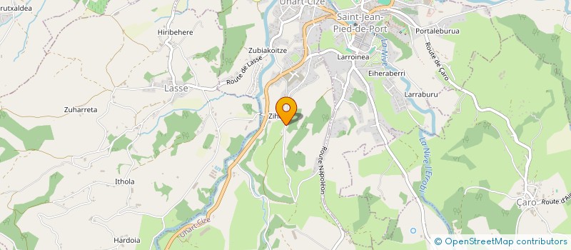 localisation de l'entreprise ELMALUZ  UHART-CIZE