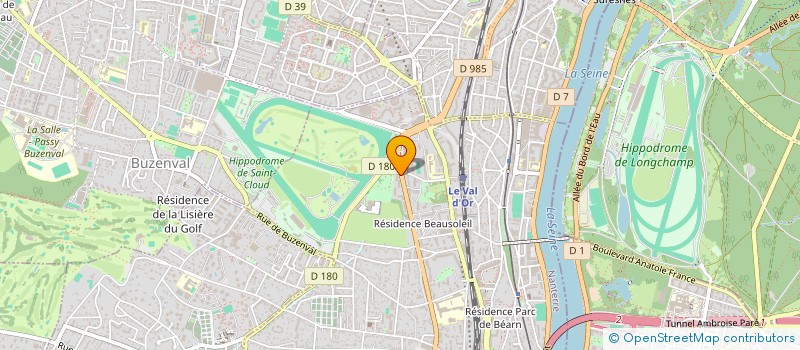 localisation de l'entreprise ELMARDI CONSULTING  SAINT-CLOUD