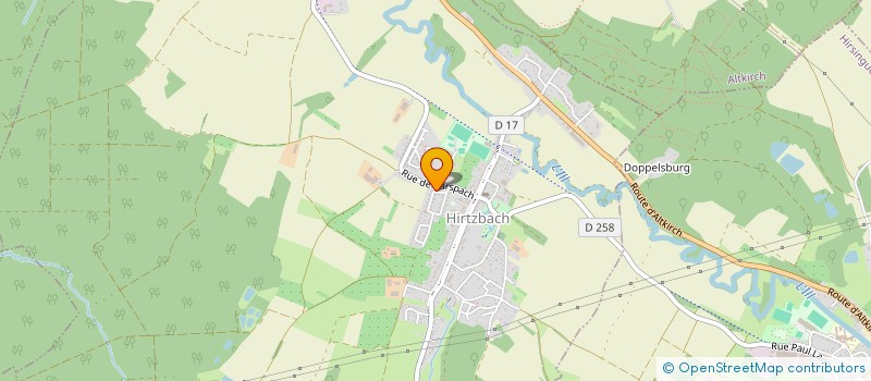 localisation de l'entreprise ELMAS  HIRTZBACH