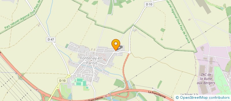 localisation de l'entreprise ELMAS  FONTENAY-EN-PARISIS