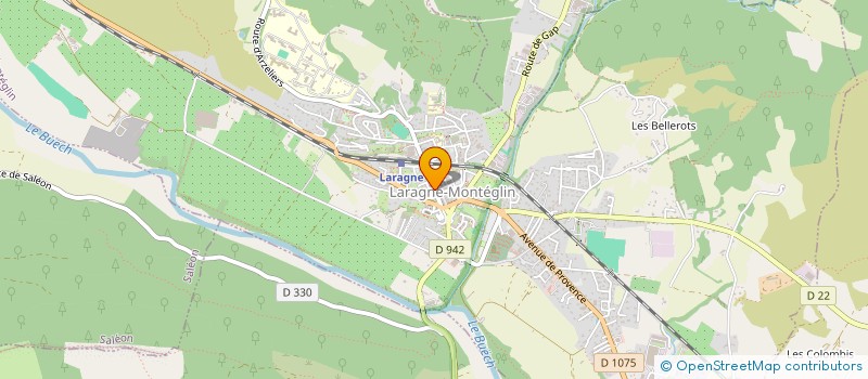 localisation de l'entreprise ELMAVILI  LARAGNE-MONTEGLIN