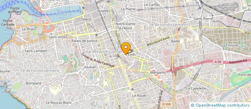 localisation de l'entreprise ELMAVISE à MARSEILLE