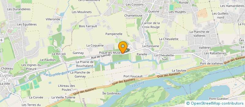 localisation de l'entreprise ELMC à FONDETTES