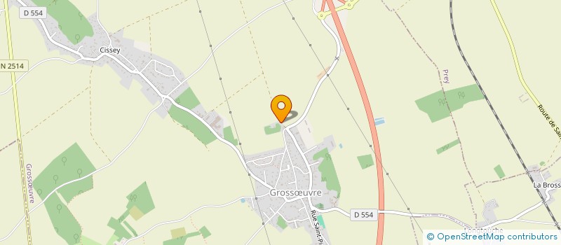 localisation de l'entreprise ELMC REVETEMENT  GROSSUVRE