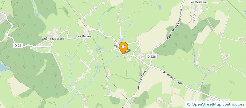 localisation de l'entreprise ELMD INVEST  CHASSY