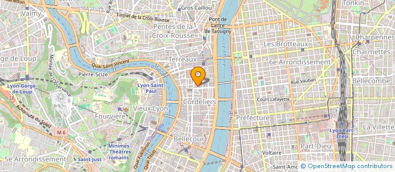 localisation de l'entreprise ELME à LYON