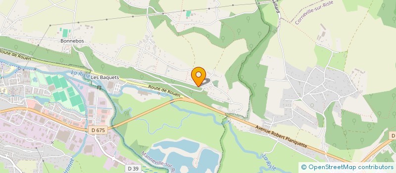 localisation de l'entreprise ELMER CAP  MANNEVILLE-SUR-RISLE