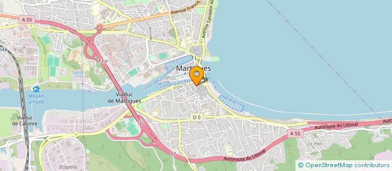 localisation de l'entreprise ELMI MAGADEL à MARTIGUES