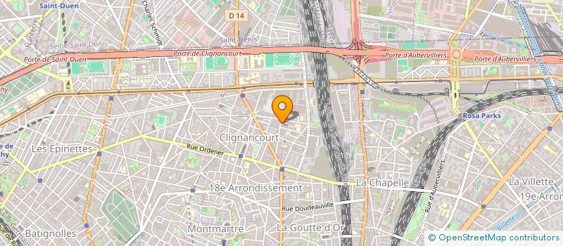 localisation de l'entreprise ELMI VTC  PARIS