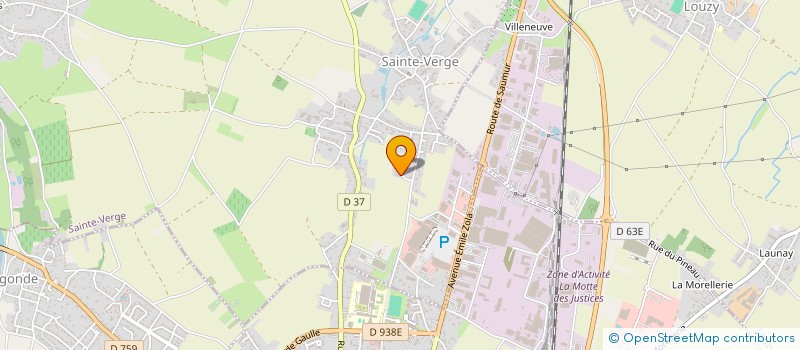 localisation de l'entreprise ELMINOMA  SAINTE-VERGE