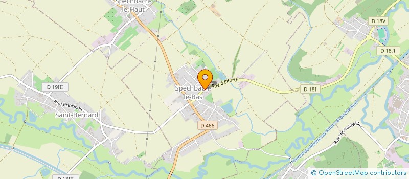 localisation de l'entreprise ELMINOR  FROENINGEN