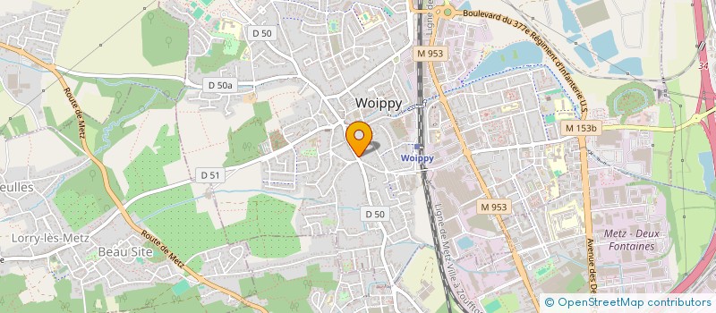 localisation de l'entreprise ELMIRA  WOIPPY