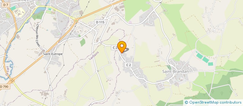 localisation de l'entreprise ELMM AR BELO  SAINT-BRANDAN