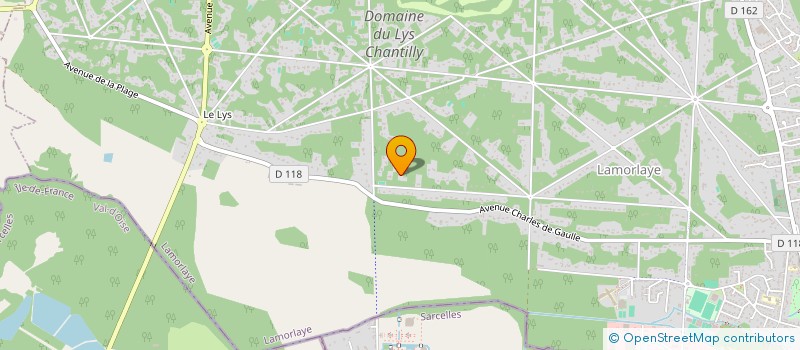 localisation de l'entreprise ELMO 1  LAMORLAYE