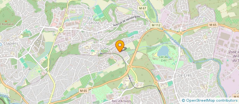 localisation de l'entreprise ELMO à LATTES