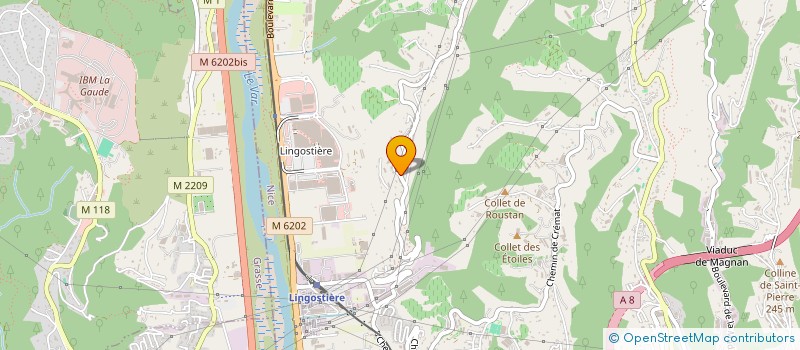 localisation de l'entreprise ELMOJO à NICE